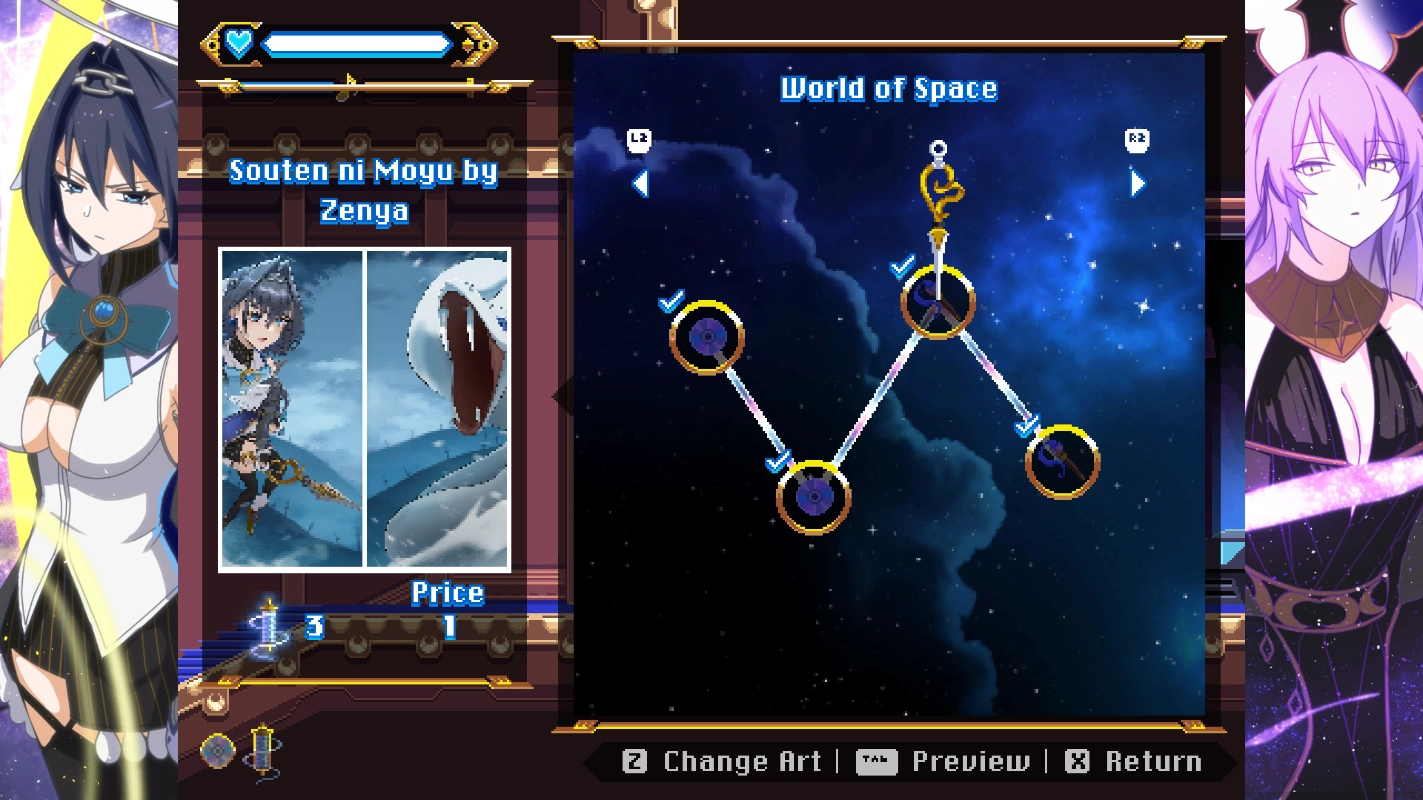 Collectibles are used to unlock jukebox tracks and purchase border art.