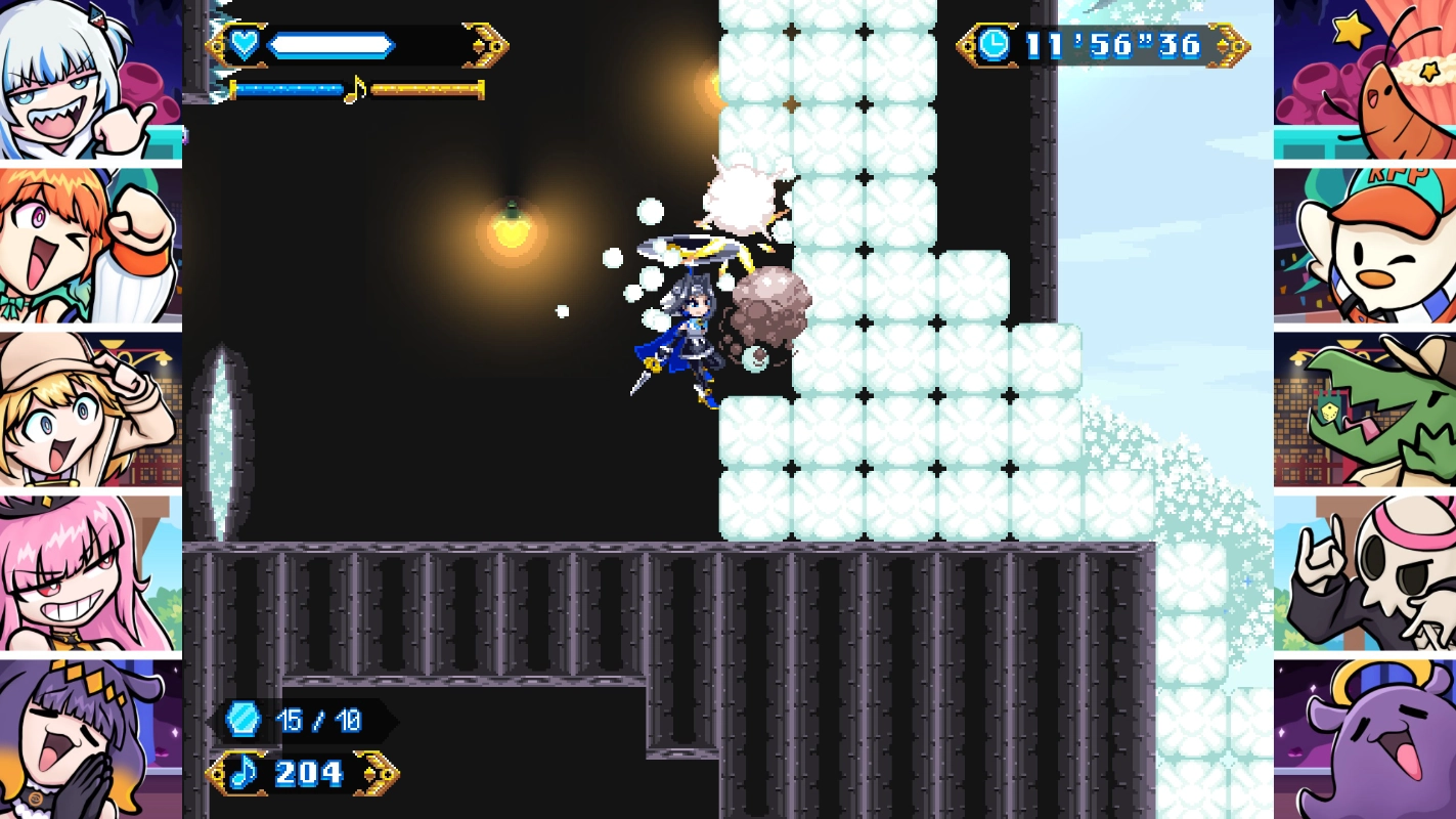 One of the game's handful of explorations stages.