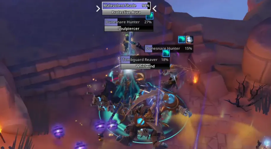 Fellowship dungeon curse malevolent shade