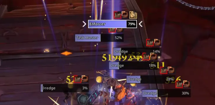 Fellowship dungeon curse stone skin