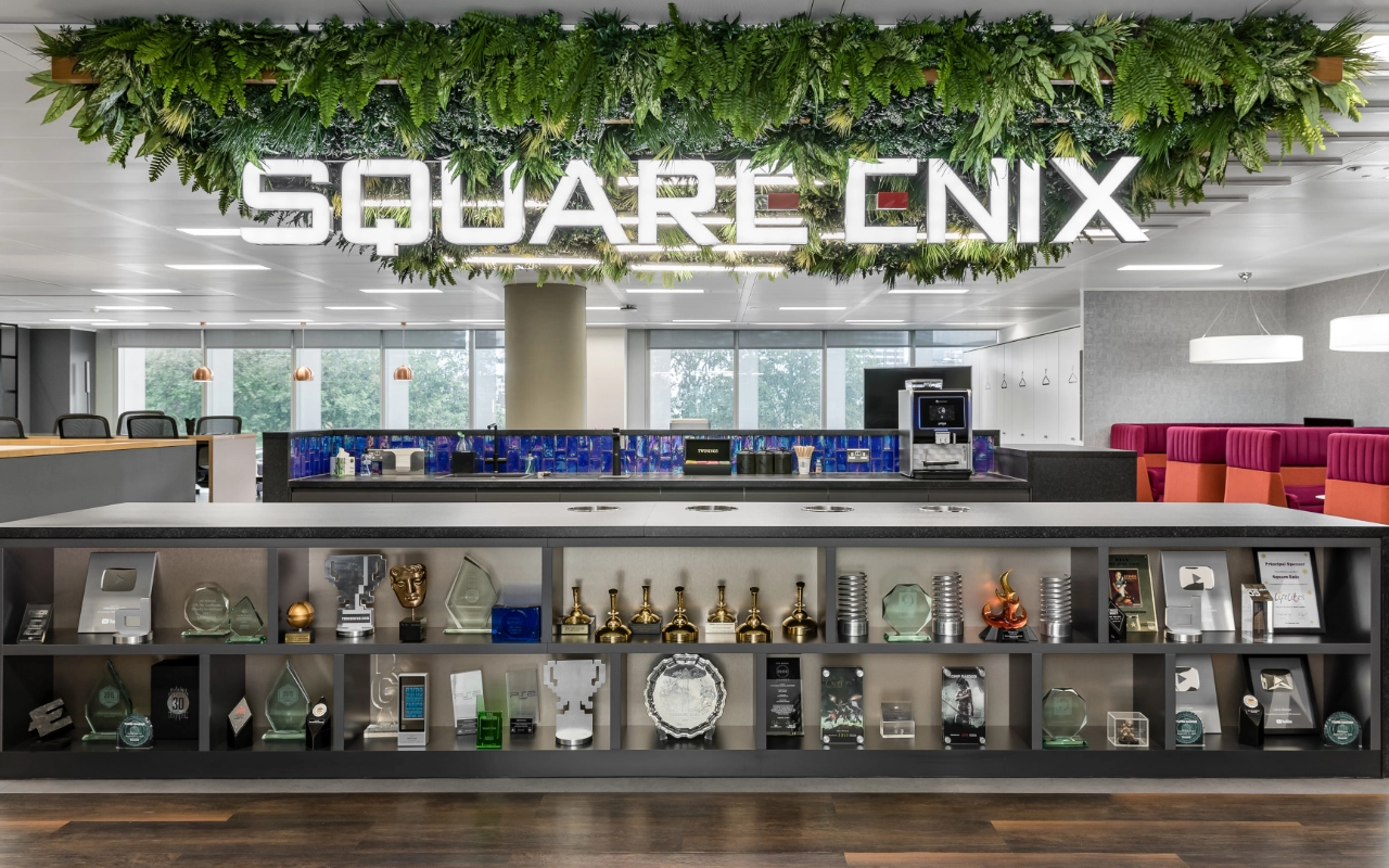 Square Enix's London office, which is undergoing layoffs this week.