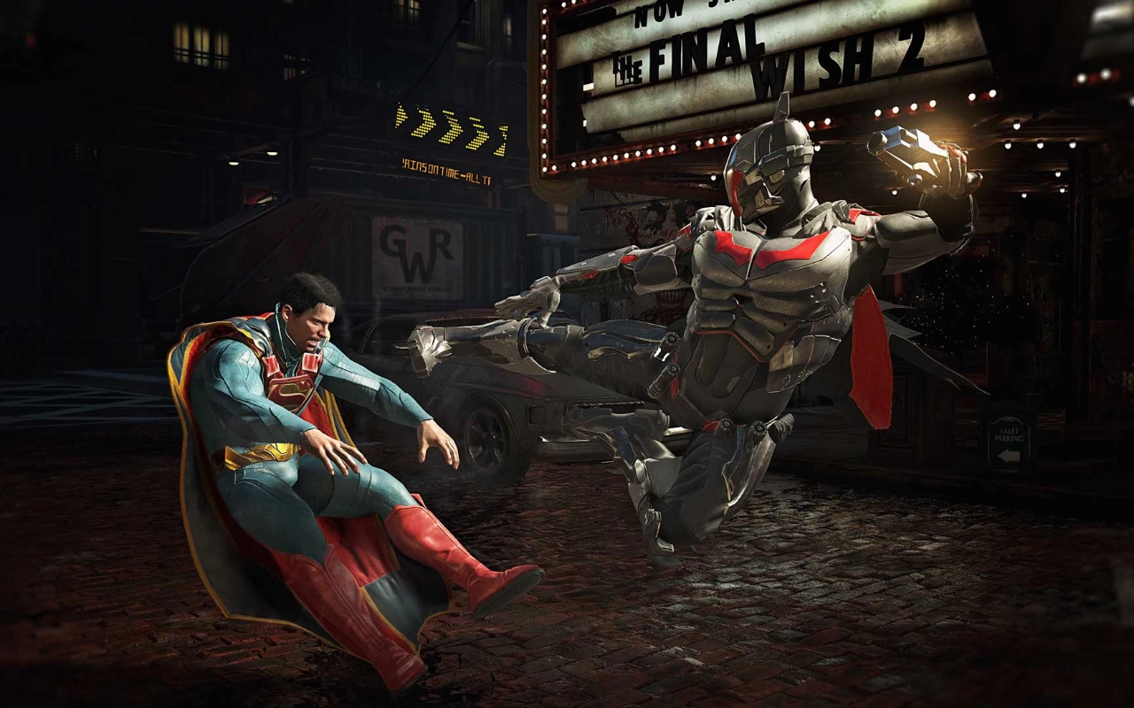 A still from Injustice 2