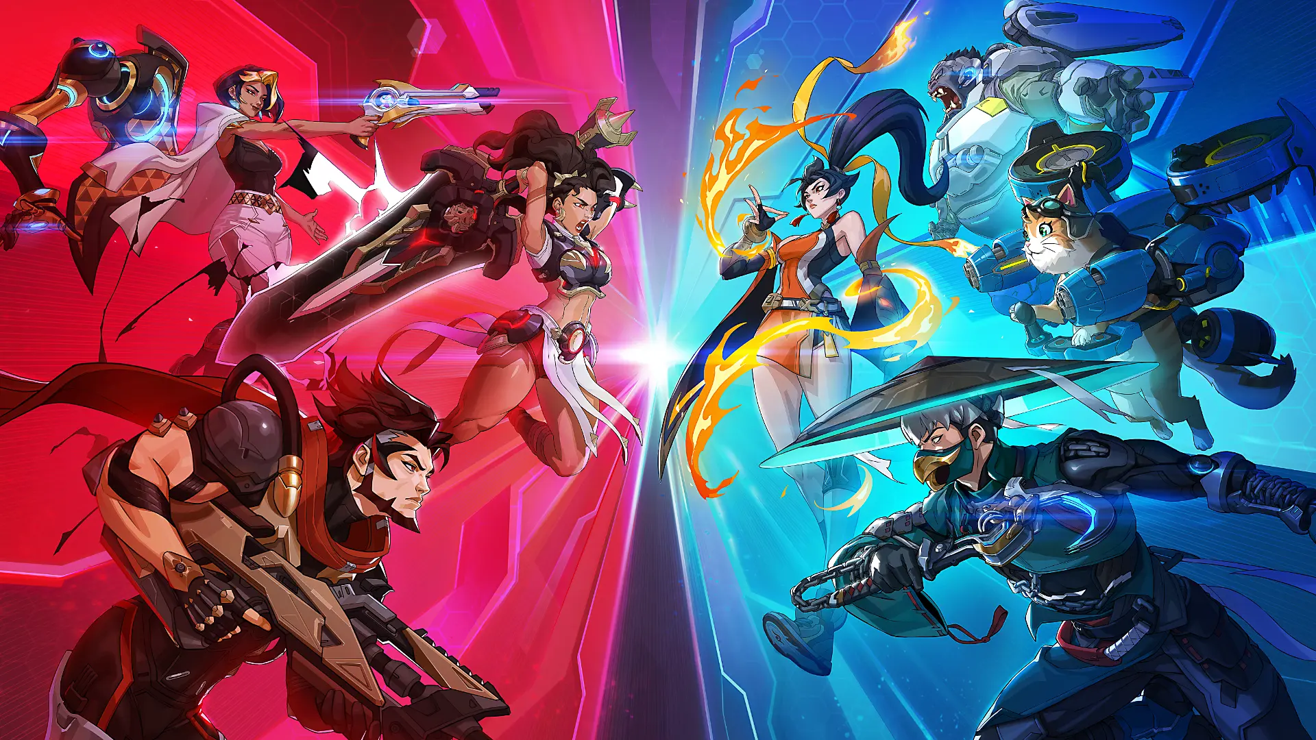 Overwatch vs Talon official Keyart