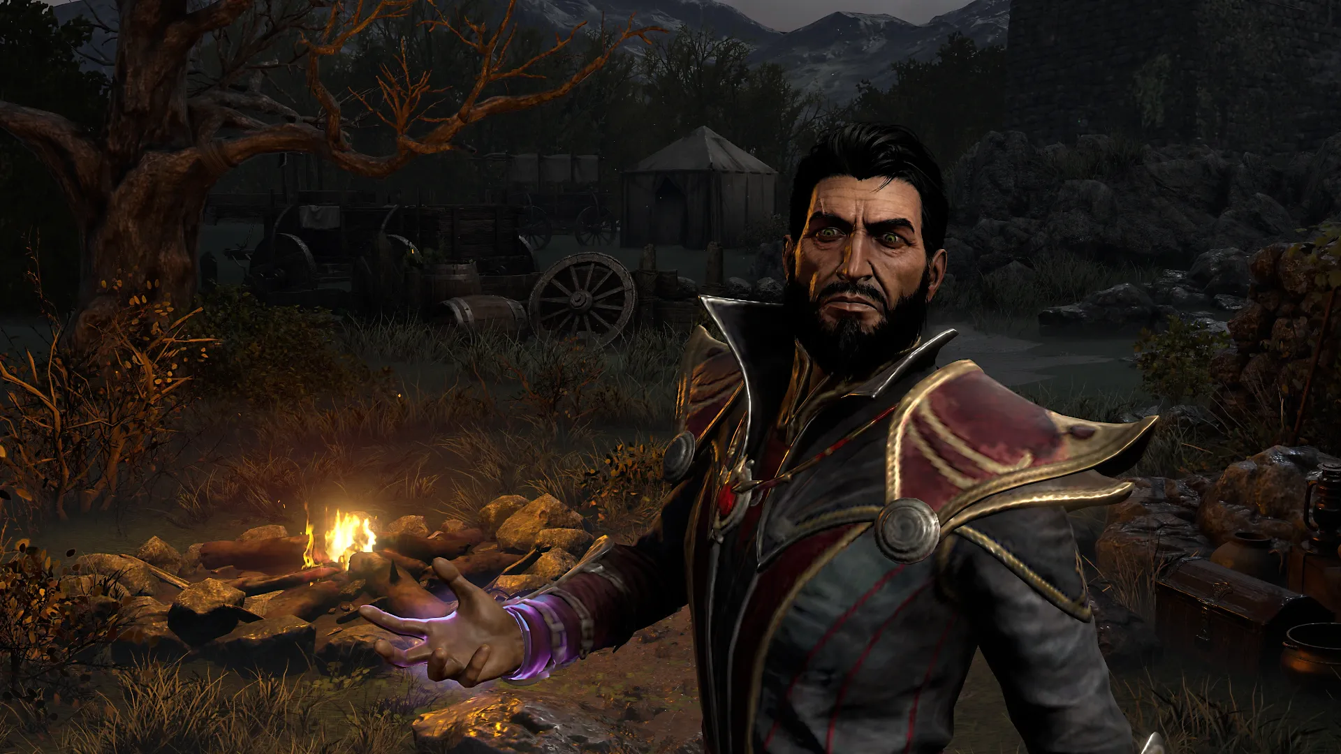 Diablo 2 Reign of the Warlock Character Creation Class Screen of the Warlock