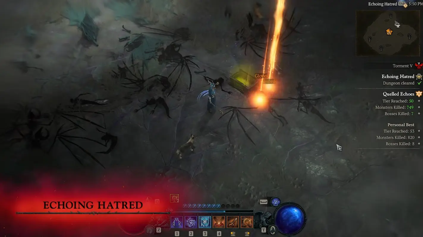 Torment V Diablo 4 Echoing Hatred