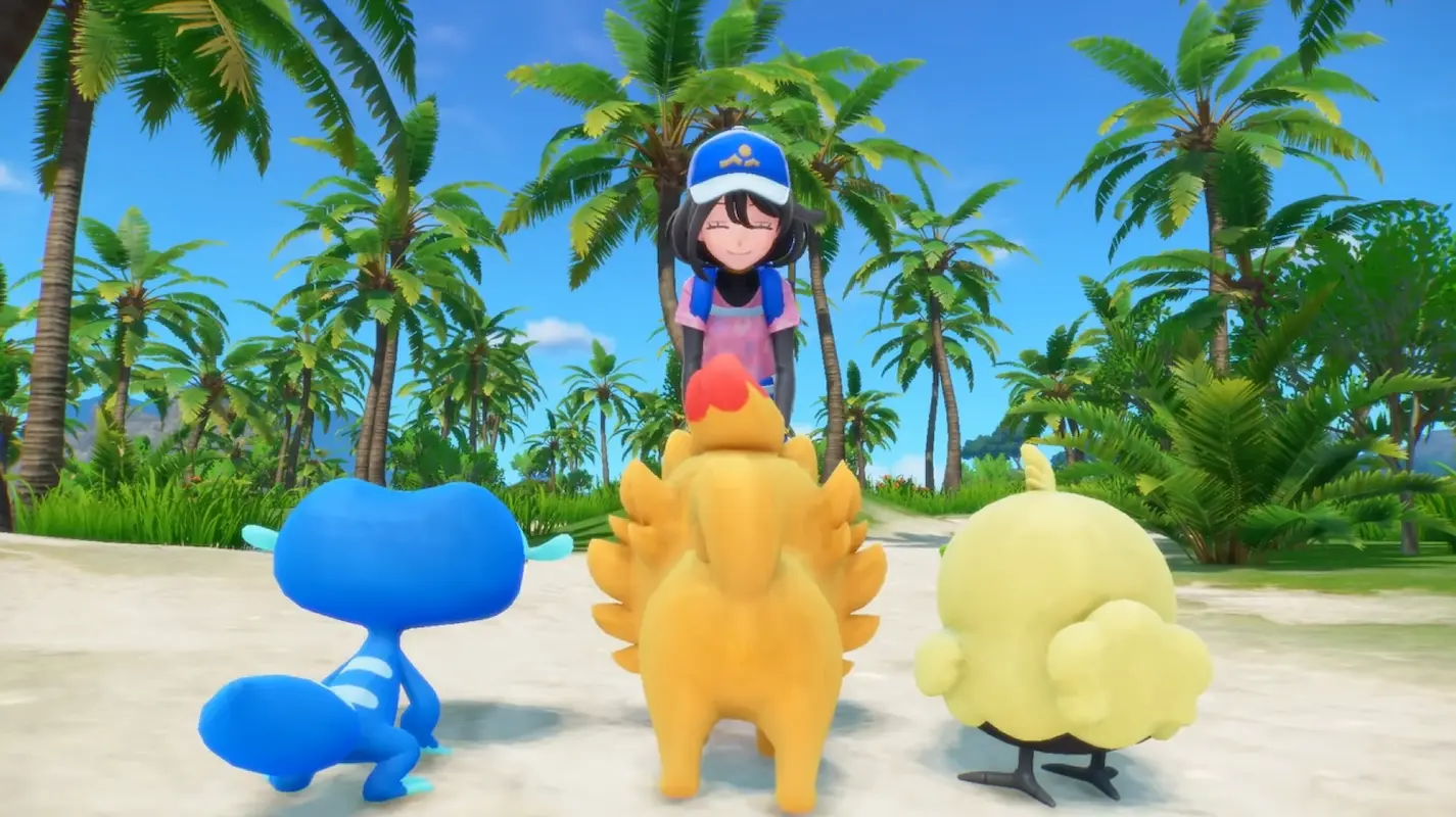 Pokemon Winds and Waves gen 10 starter and trainer