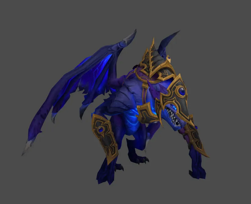 Tenebrous Harrower Mount Model