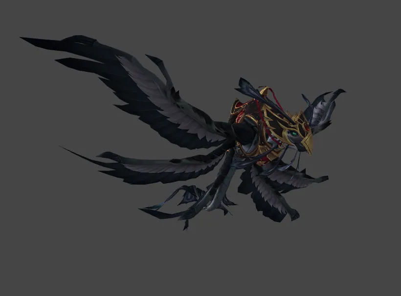 Umbral Dragonhawk Mount Model
