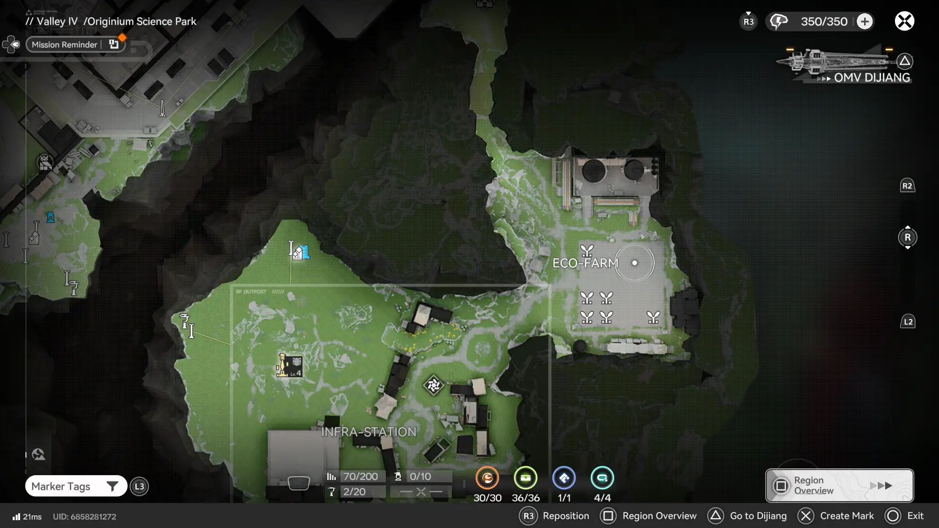 Eco Farm location in Arknights: Endfield