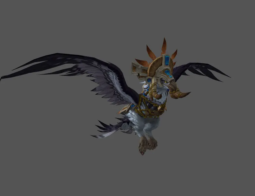 Witherbark Amani Eagle Mount Model