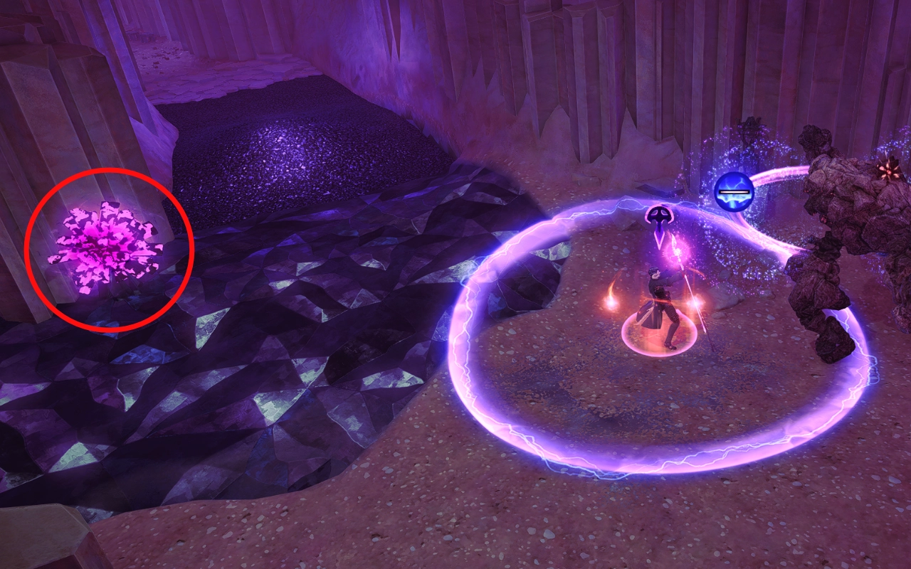 Look for these special rocks to drop your AOE on.
