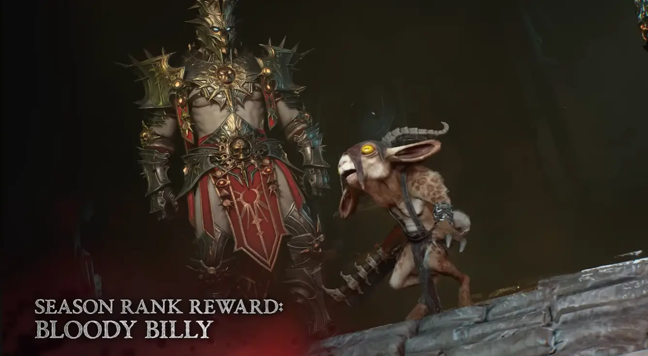 Diablo 4 Season 12 Bloody Billy