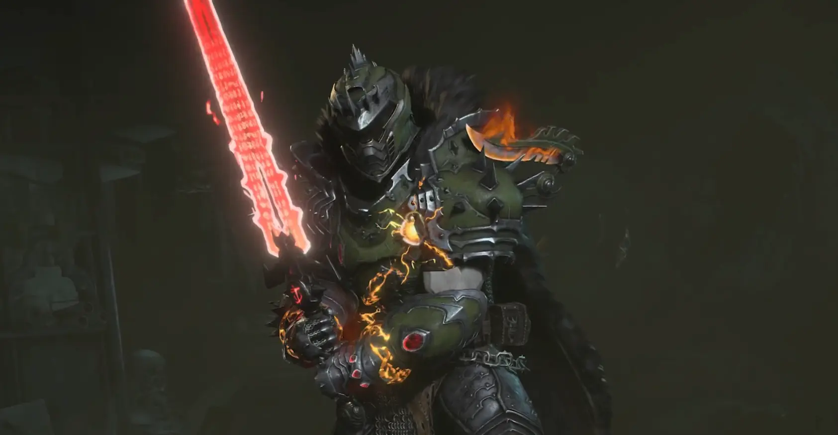 Diablo 4 Doom Collaboration skin and weapon skin