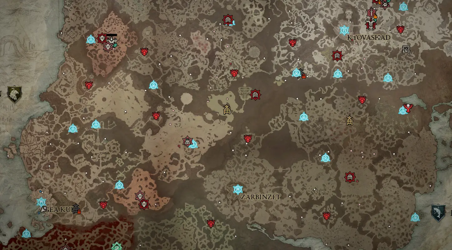 Diablo 4 Map Sanctuary