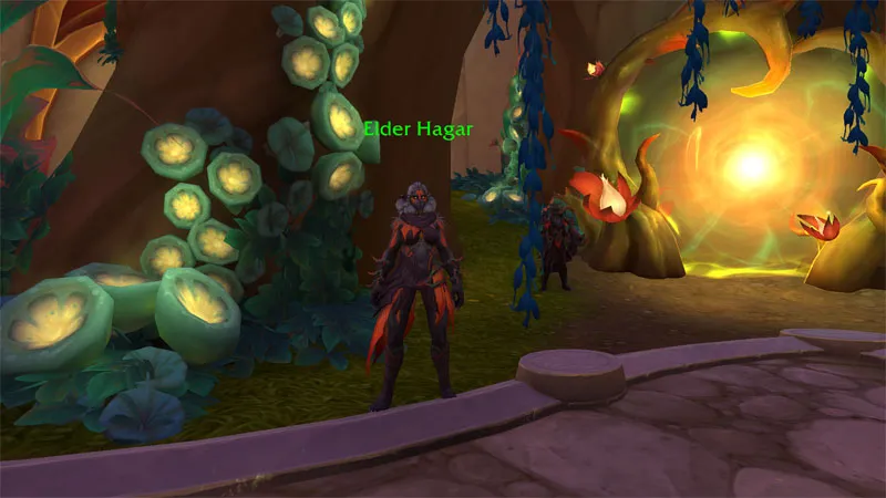 Elder Hagar in Silvermoon.