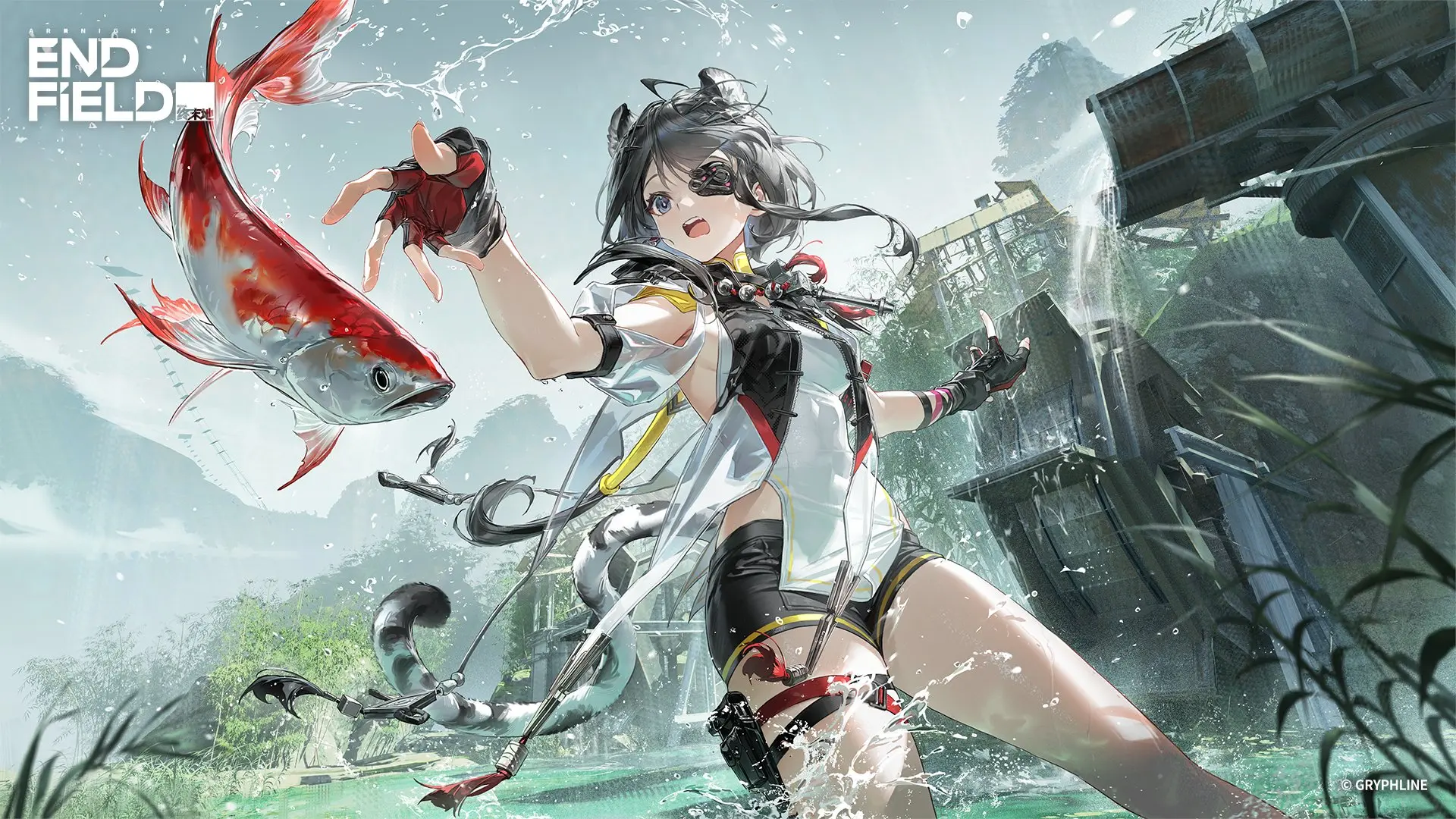 Arknights: Endfield Tantang fish official art