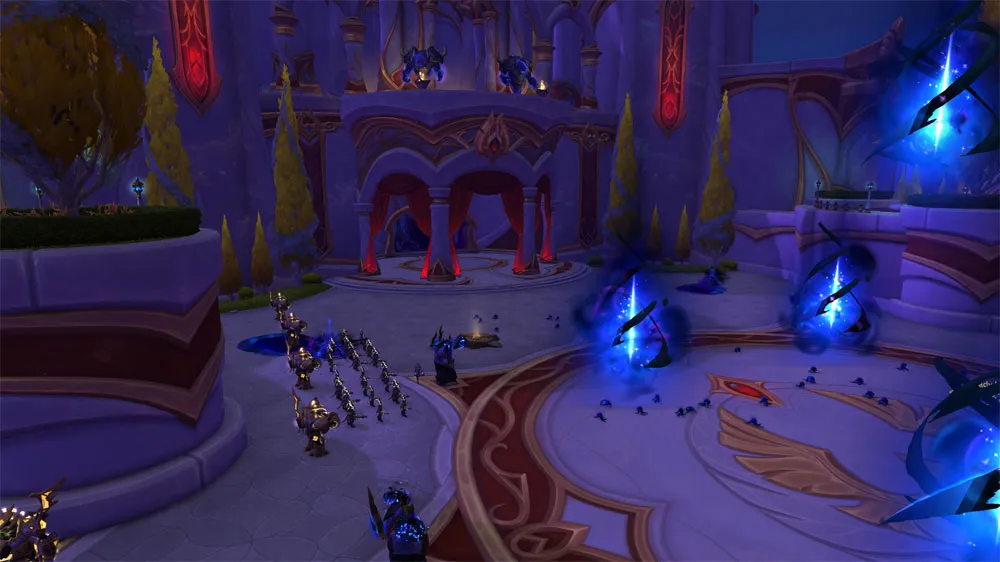 Isle of Quel'Danas taken over by the Devouring Host.