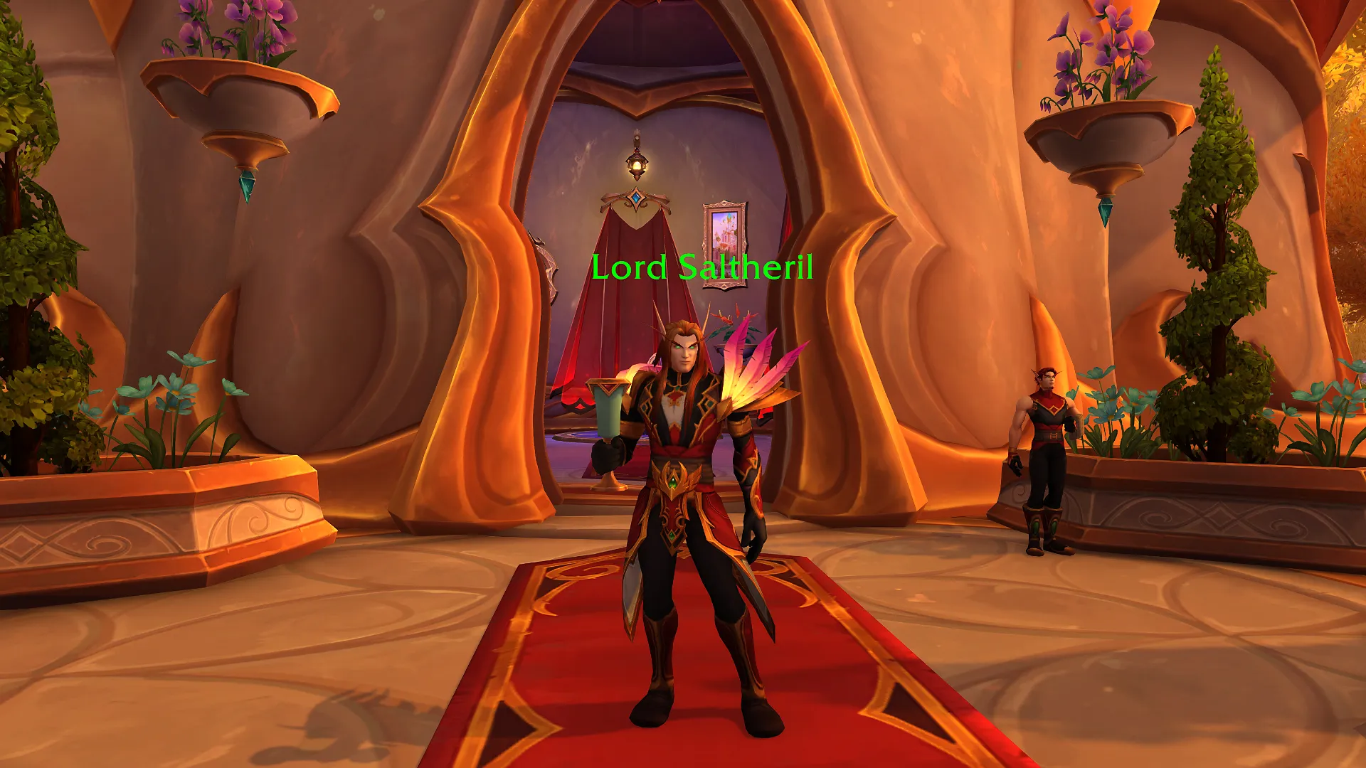 Lord Saltheril in Eversong Woods - WoW Midnight
