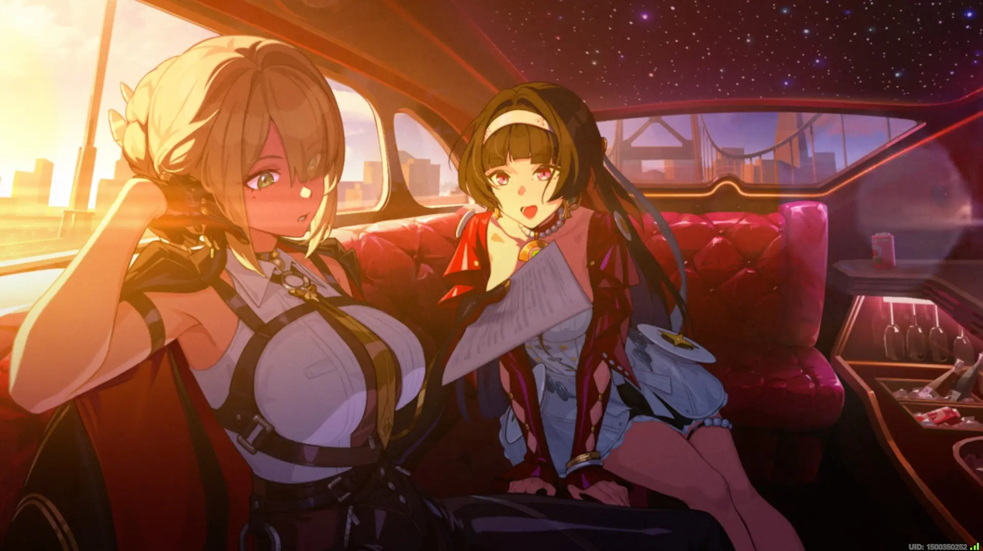 Zenless Zone Zero Astra yao and Evelyn Chevalier