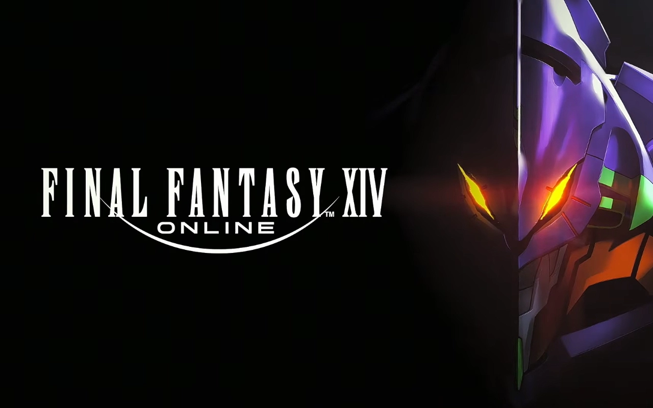 Teaser shot of the new FFXIV alliance raid crossover with Evangelion