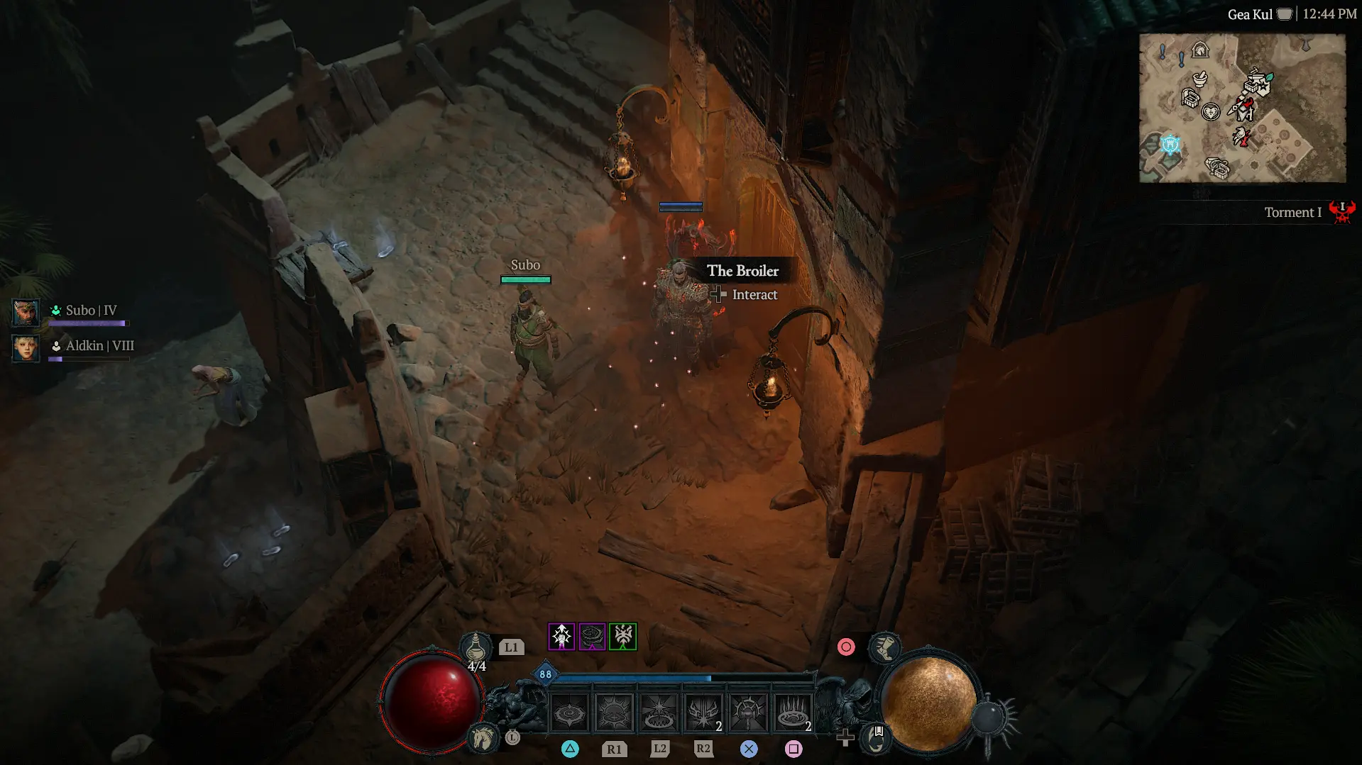 Diablo 4 Broiler entrance