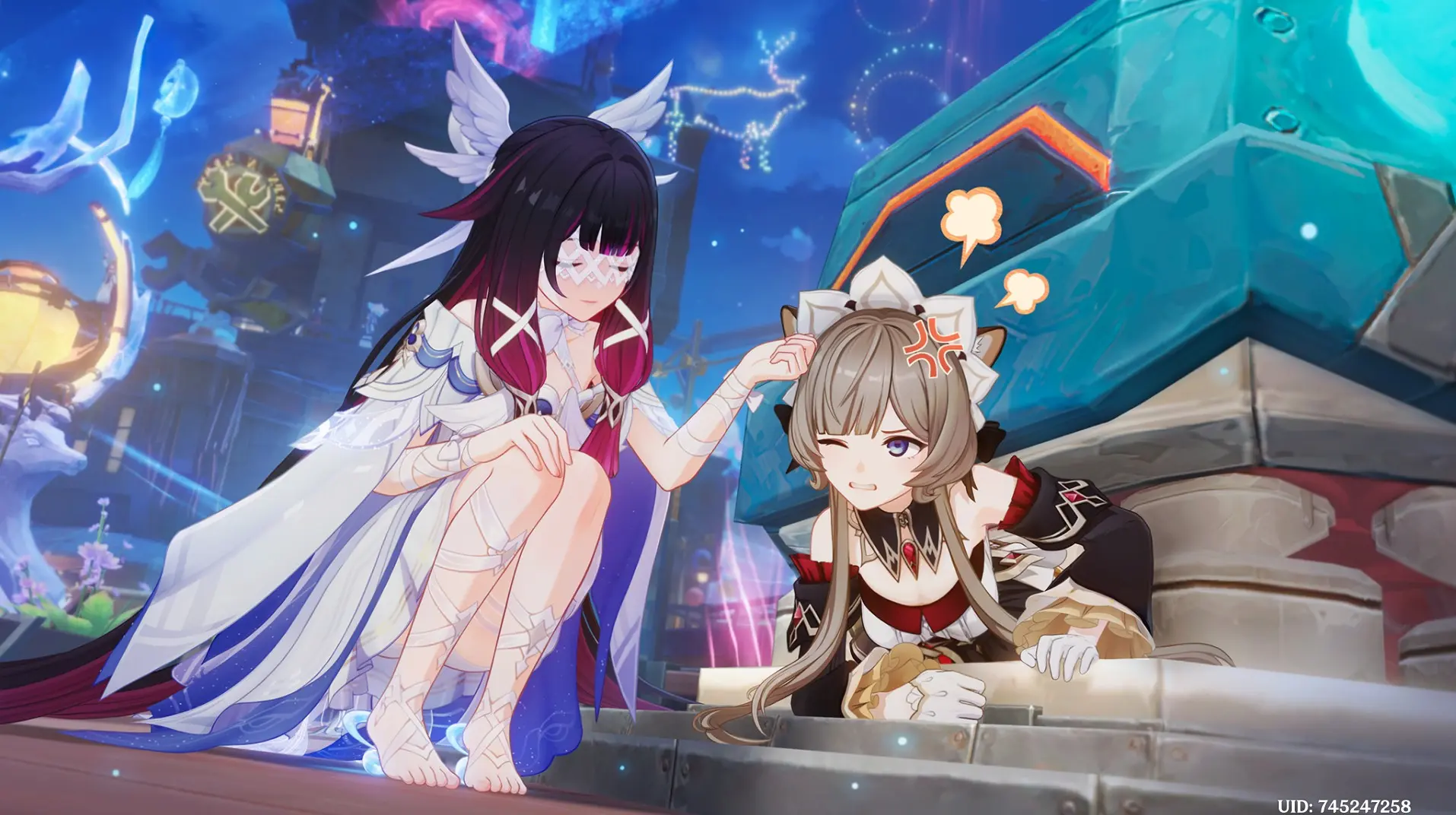 Genshin Impact Columbina and Sandrone