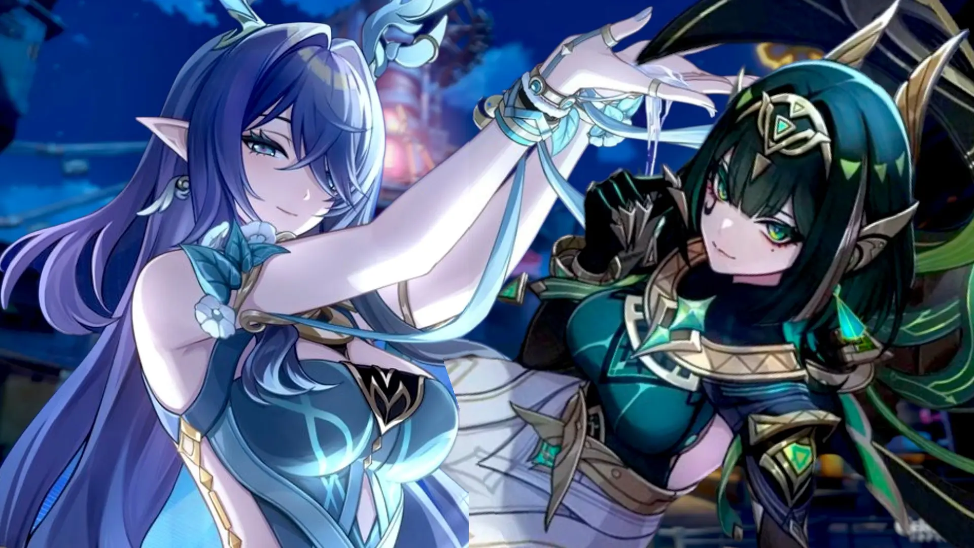 Genshin Impact Lauma and Nefer