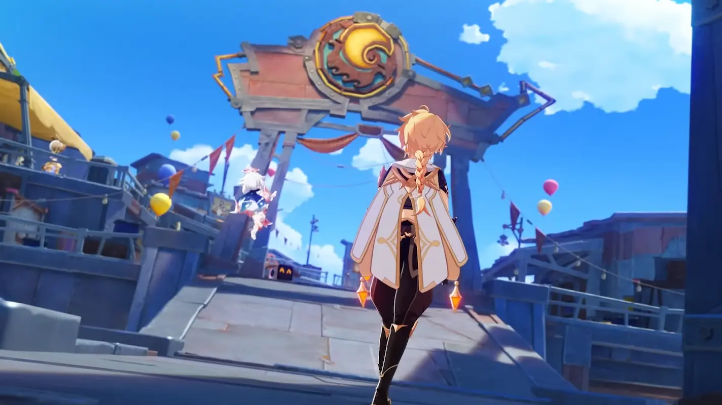 Genshin Impact Traveler in Nod Krai