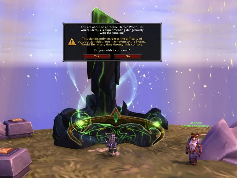 Heroic World Tier in Legion Remix.