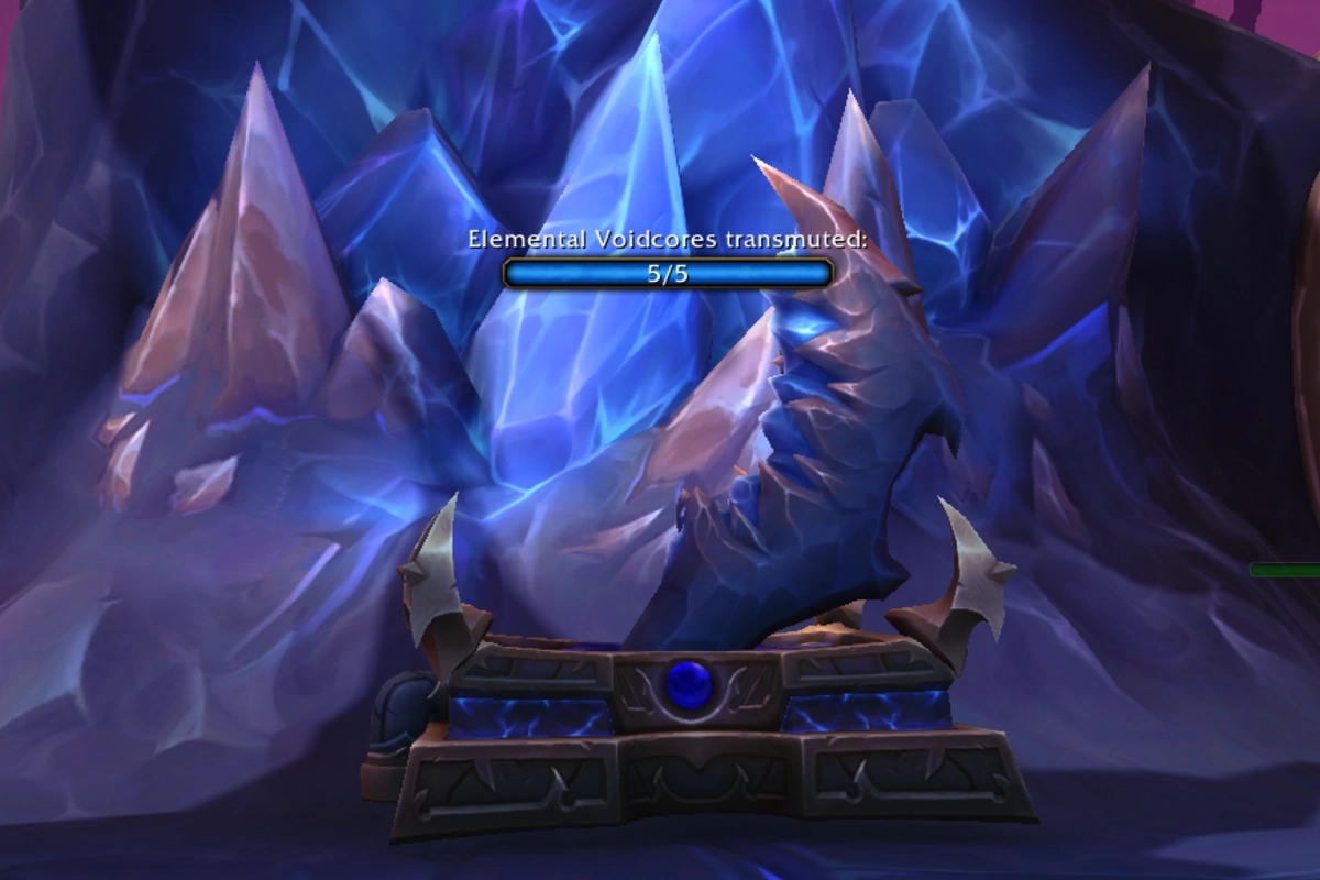 Elemental Voidcores transmuted