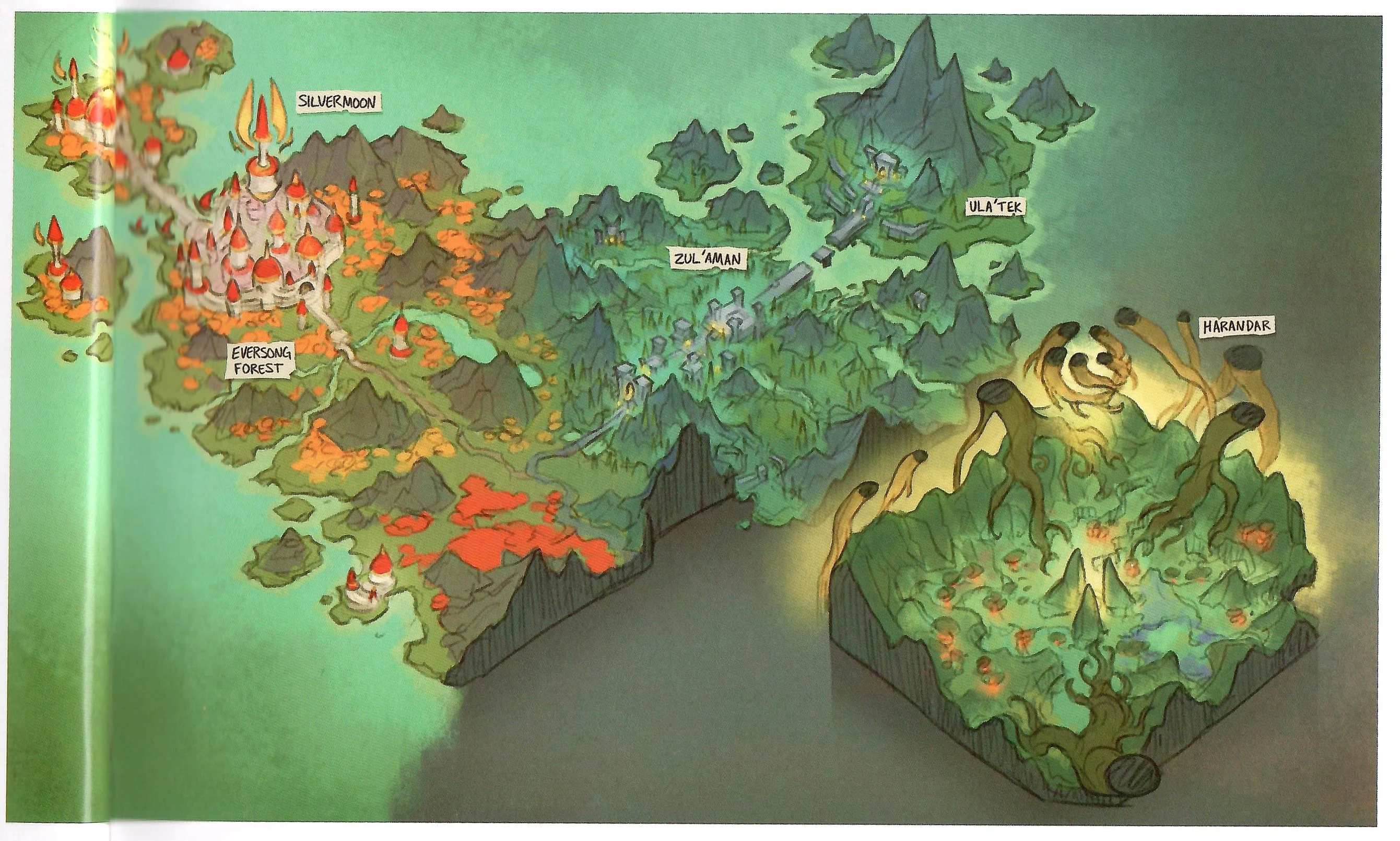 a photo of the midnight zones in the art of midnight book