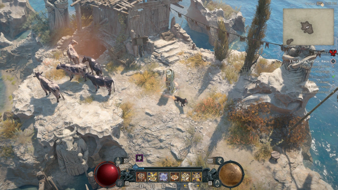 Diablo 4 Cow Level Island