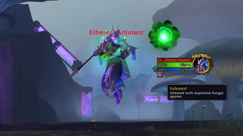 A Showdown mob with one affix,
