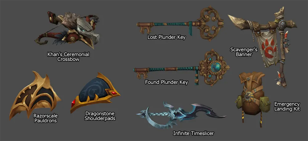 More Dragonflight Timewalking transmogs.