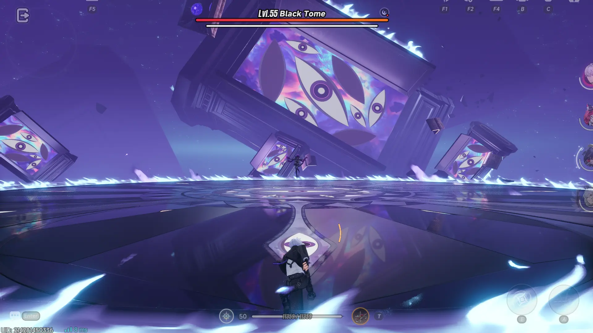NTE Black Tome fight