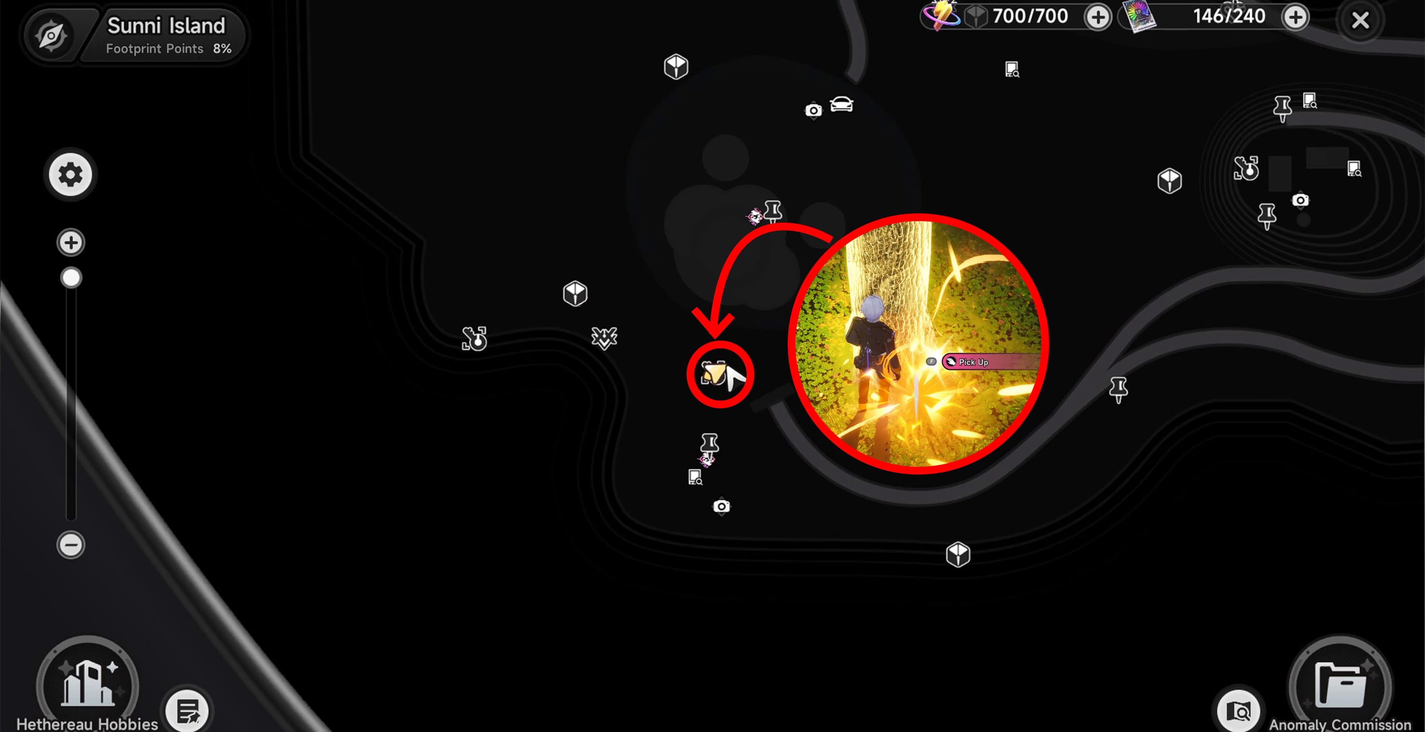 Sword part location In NTE 2