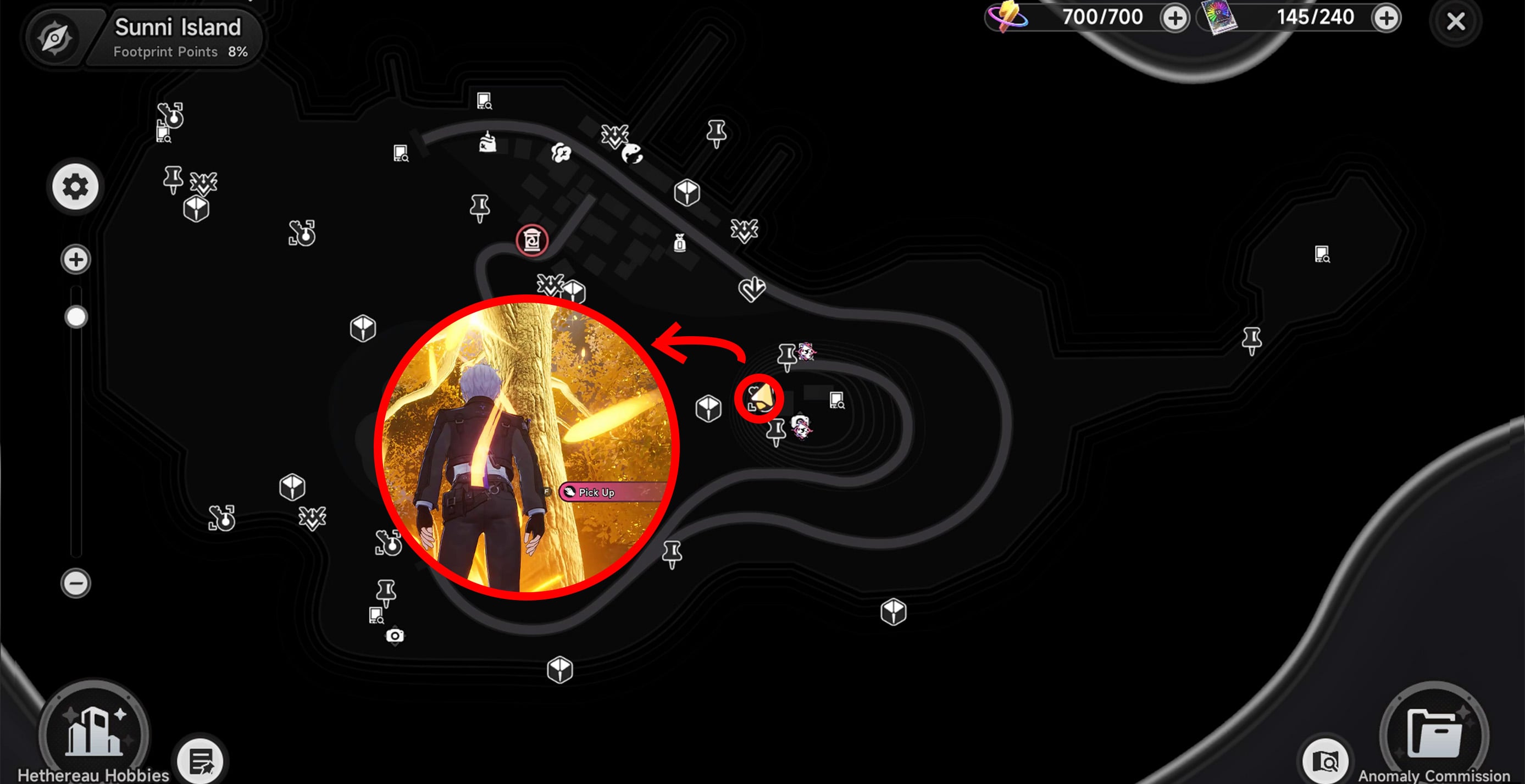 Sword part location In NTE 3