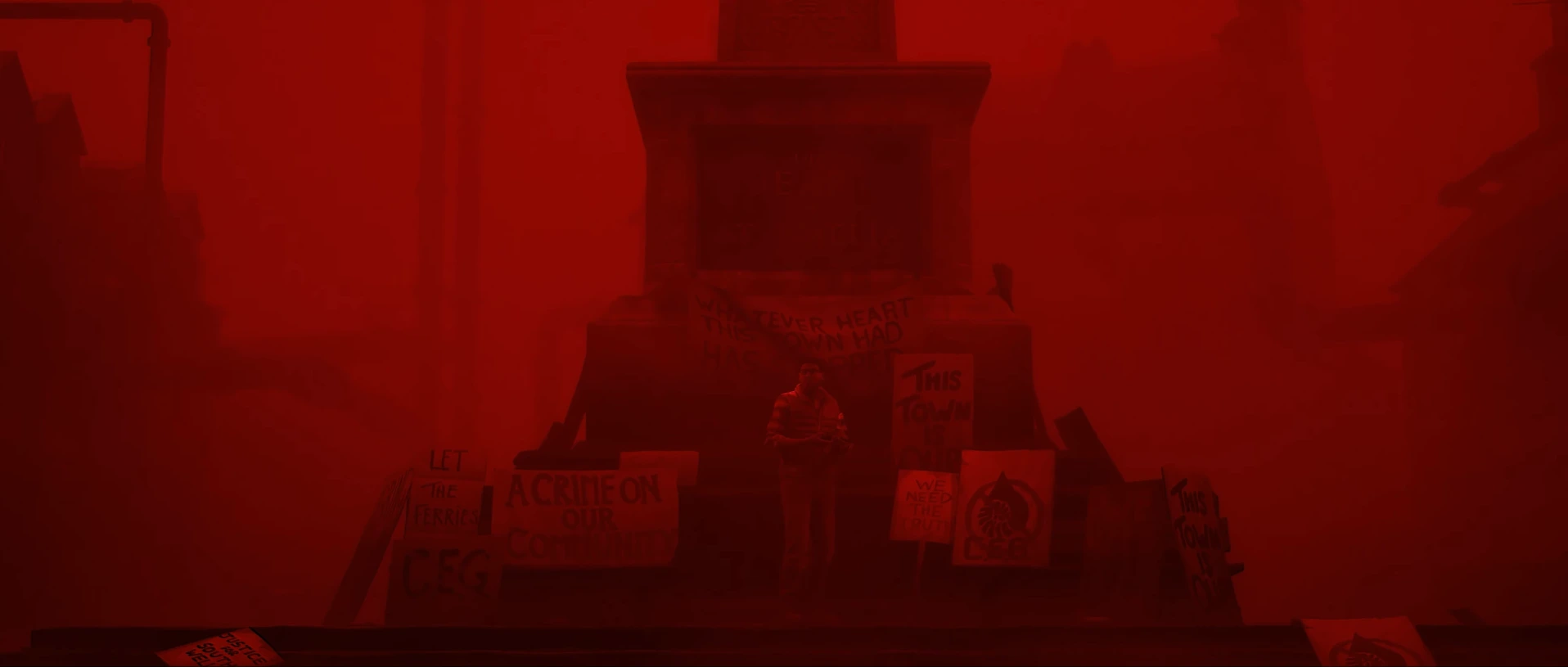 Silent Hill Townfall cutscene