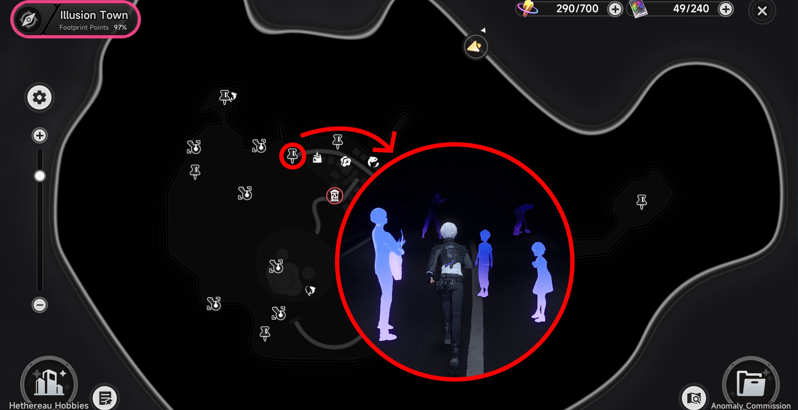 The Tunnel Strange Tales Location in NTE