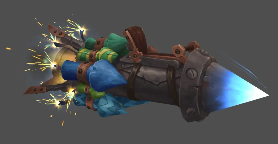 Blackwater X-Treme Firework Rocket mount.