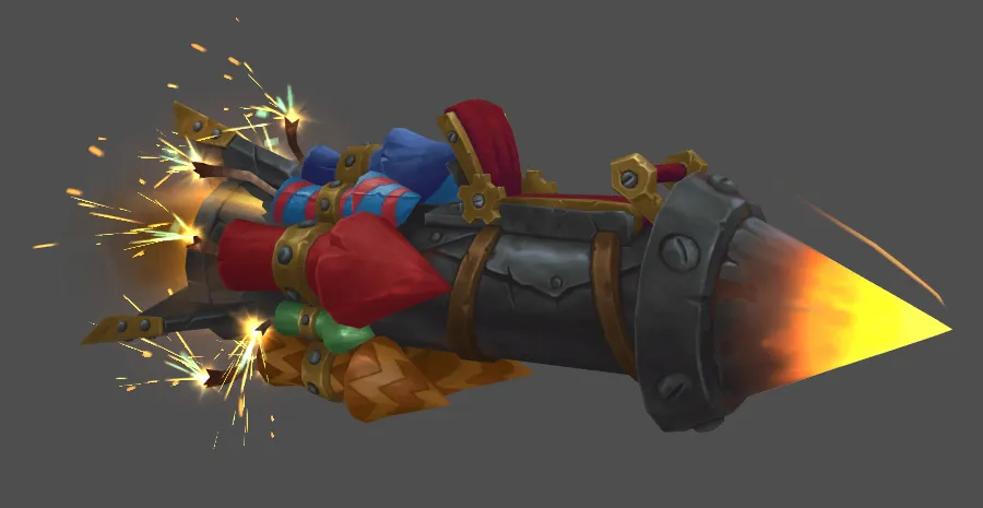 Bilgewater X-Treme Firework Rocket mount.