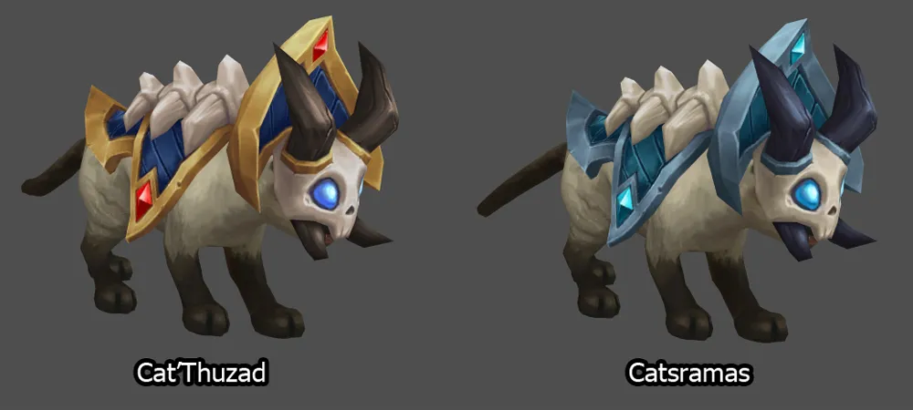 Cat'Thuzad and Catsramas.