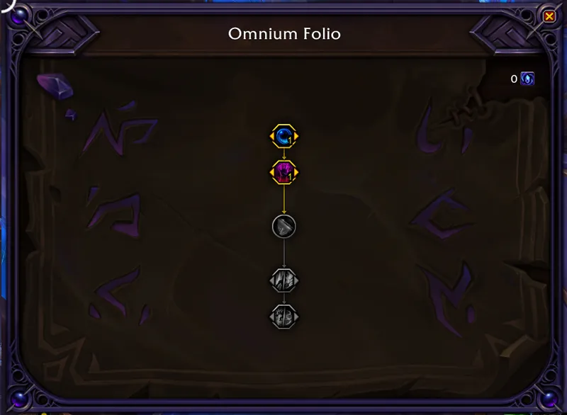 Omnium Folio in week 2.