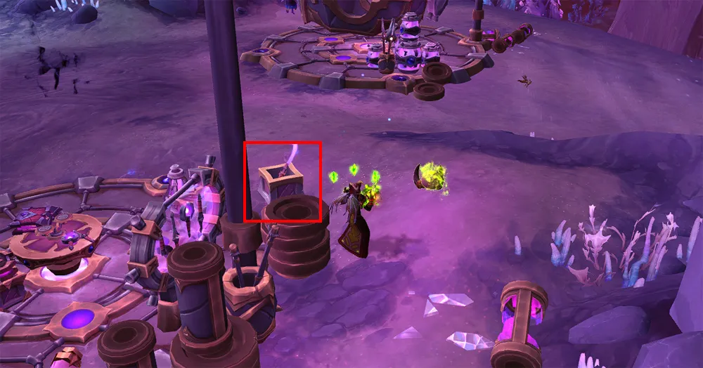 Odd Smelling Crate in Voidstorm.