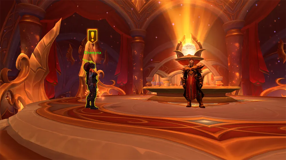 Start the 12.1 questline with Orweyna in Silvermoon.