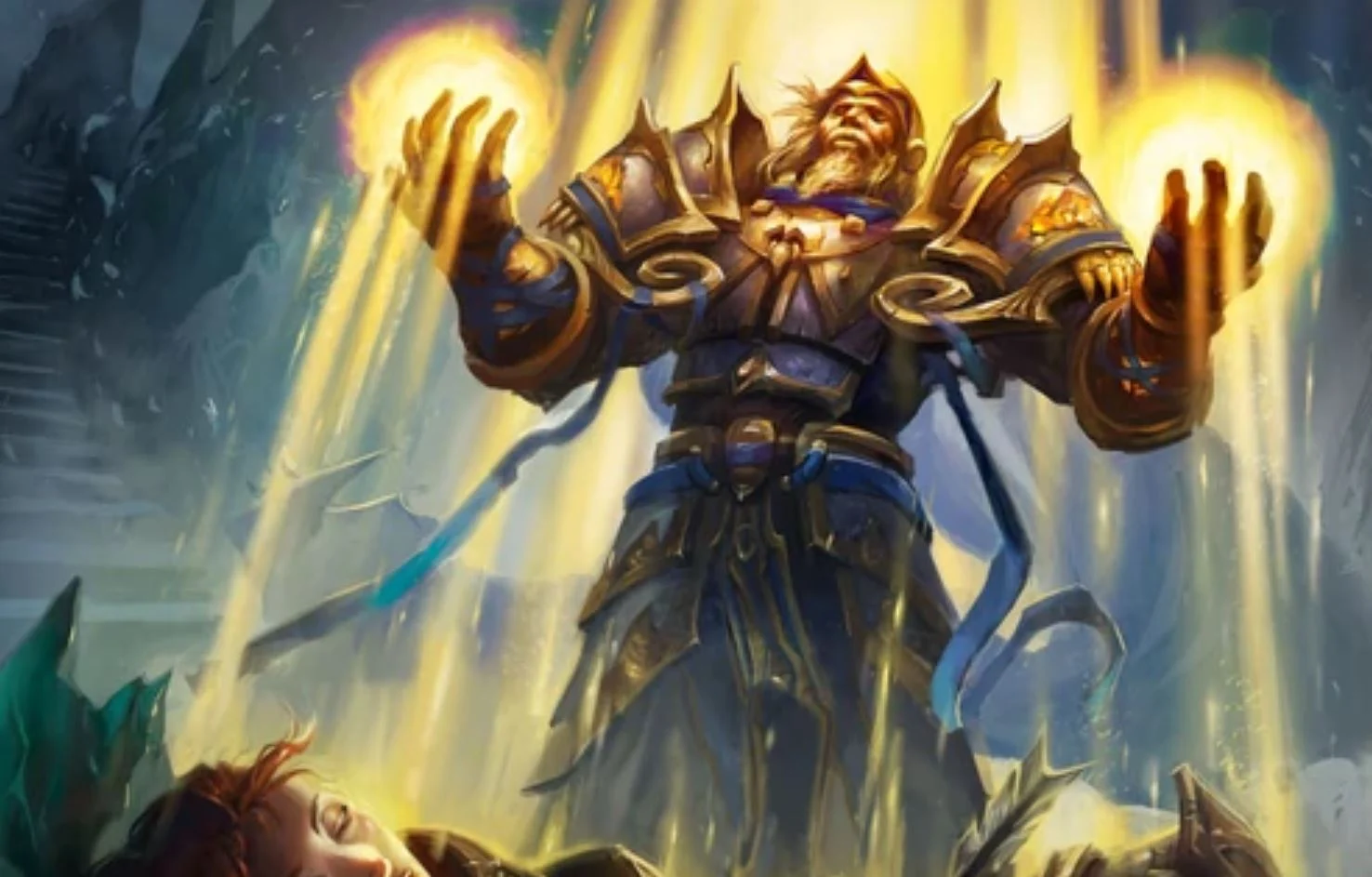 Holy Paladin spec artwork World of Warcraft