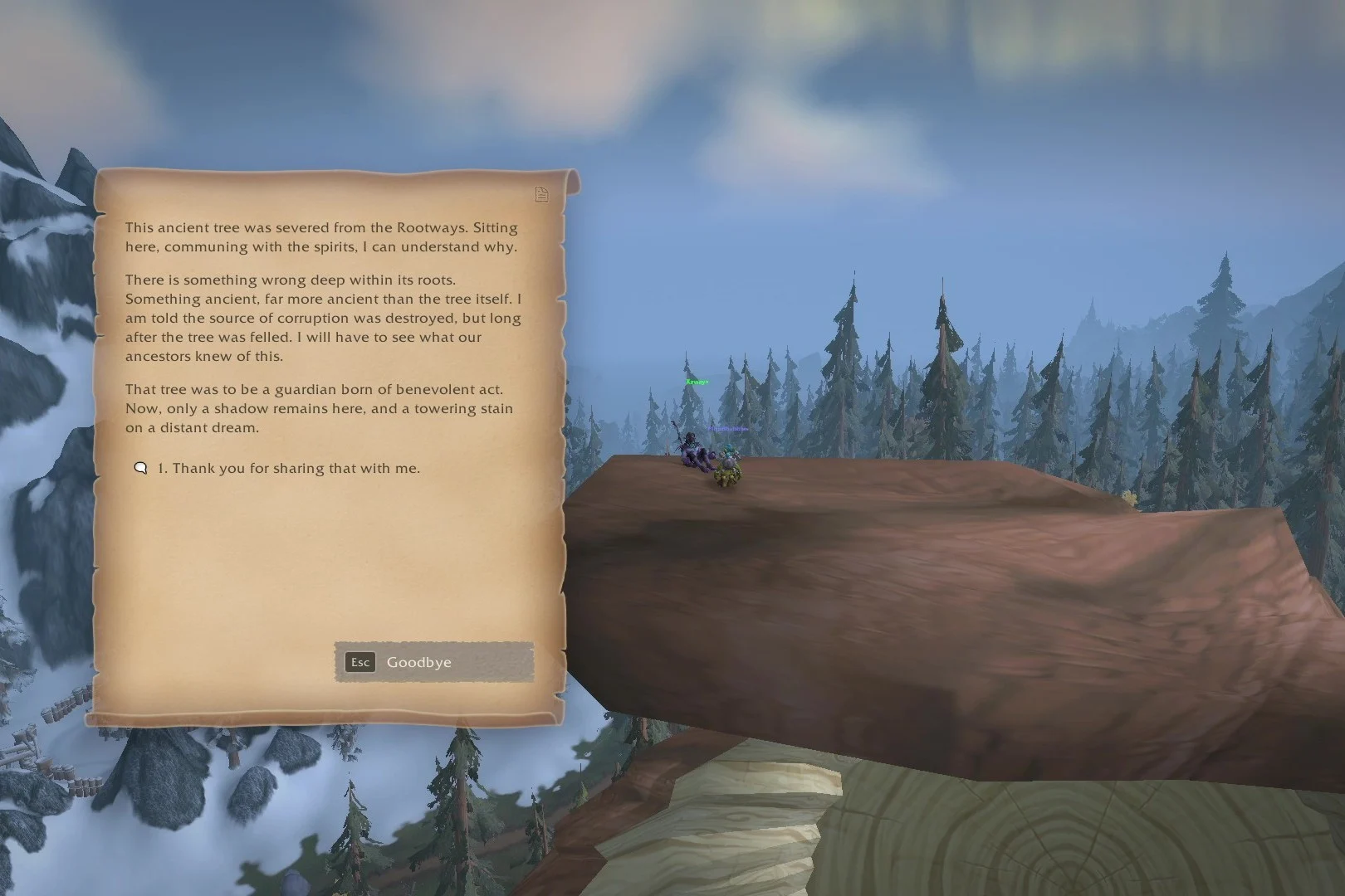 A haranir in grizzly hills