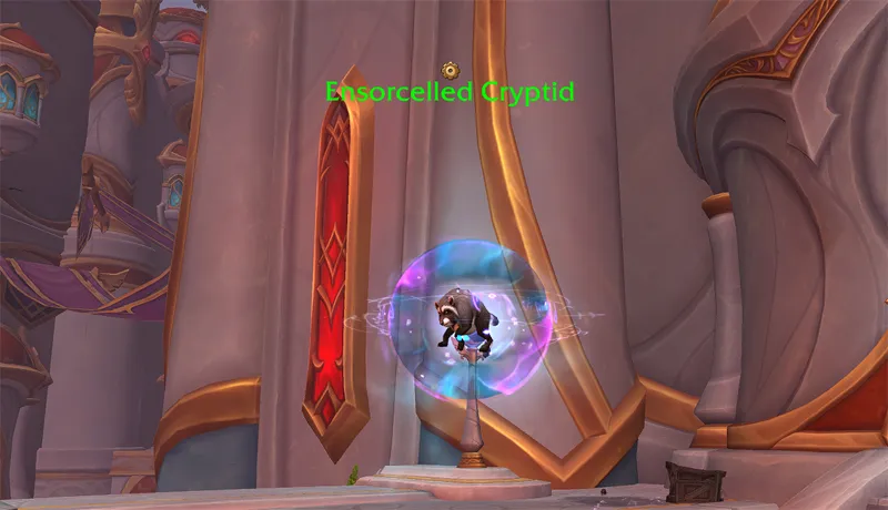 J'imothy trapped in a magic bubble.