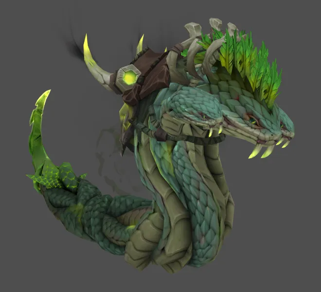 Venomous Coiler mount.