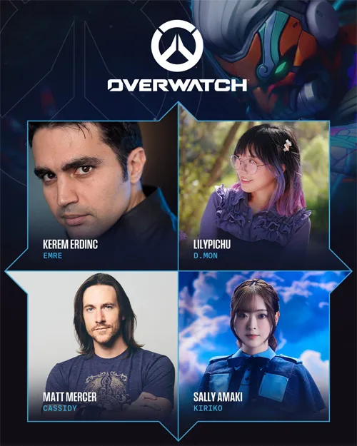Overwatch VAs at the Voices of Blizzard panel.